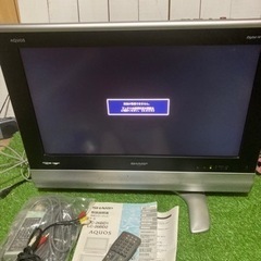 シャープ液晶テレビ　lc-26bd1 カラーテレビ　動作確認済み