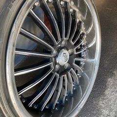 【購入有難う御座います】超深リム　20インチホイール　F8.5J...