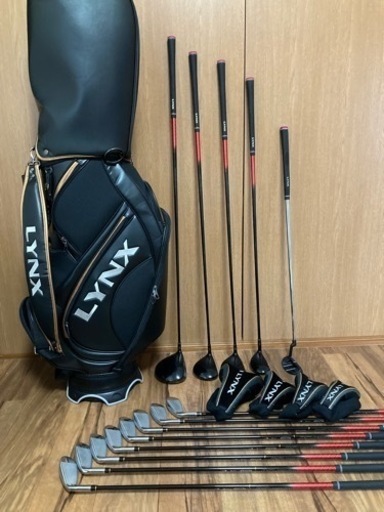 【美品】Lynx Black cat RG　メンズゴルフセット