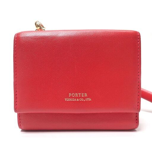 AA708 PORTER ポーターガール 三つ折りミニ財布