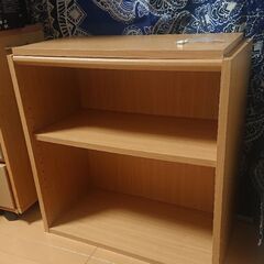 低めの棚 ナチュラル