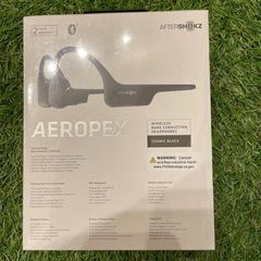 AFTERSHOKZ AEROPEX COSMIC BLACK【新品未開封】の画像