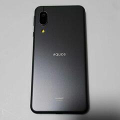 AQUOS sense3 lite ブラック SIMフリー スマートフォン 携帯電話の画像