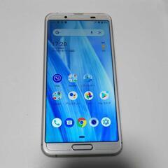 AQUOS sense3 lite シルバーホワイト SIMフリー スマートフォン 携帯電話の画像