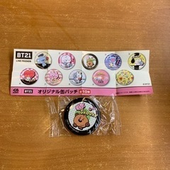 BT21缶バッジ 