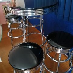 ♥アメリカン バーテーブル カウンターテーブル チェア♥ セットの画像