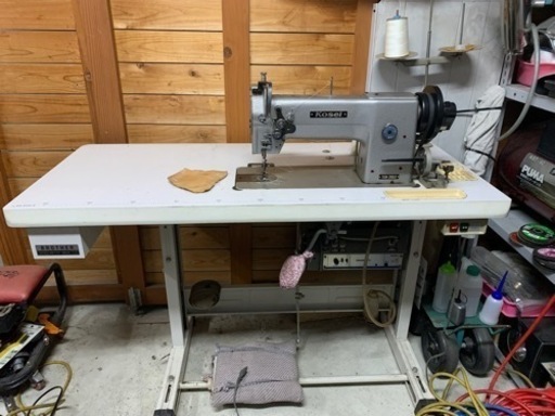 工業用ミシン　上下総合送り　サーボモーター付き