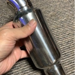 ステンレス製 小型  サイレンサー　内径48mm 外径51mm ...