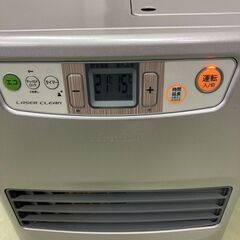 【リサイクルショップ　ピカソ　小松原】石油ファンヒーター シルバー 木造9畳 コンクリート12畳　LC-32F　2015年製★8320★の画像