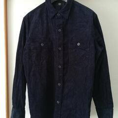 【美品】ユニクロ　コーデュロイワークシャツ