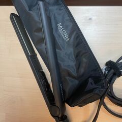 SALONIA サロニア ストレートヘアアイロン ネイビー 24mm アイロン 家電 美容 美容家電 ヘアケア MAX230℃ プロ仕様 SL-004SNVの画像