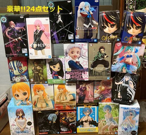 プライズフィギュア　24個まとめて