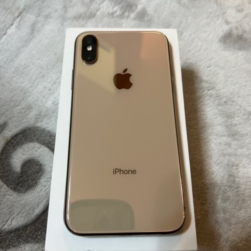 iPhone xs 256G ゴールド