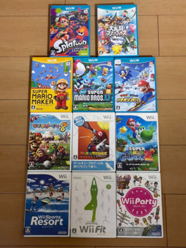 お値下げ❗️みんなで遊べるWiiU Wiiプレミアムセット