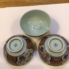 受渡し予定者の方、ほぼ決まりました。お茶碗3個セットの画像