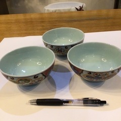 受渡し予定者の方、ほぼ決まりました。お茶碗3個セットの画像