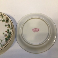 ナルミボンチャイナ お皿ペアーセットの画像