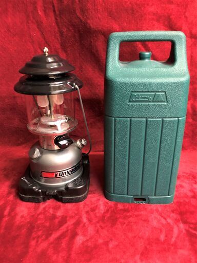 ◆良品【Coleman コールマン】Unleaded1 モデル 282 285J／ランタン／ハードケース／マントル3枚付き／光度調整機能付き／キャンプ／アウトドア／屋外レジャー