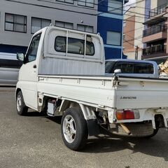 18y　ミニキャブトラック　４ＷＤ　５速　エアコン　パワステ　２３.５万円！！の画像