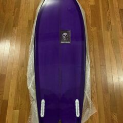 早いもの勝ち！！！超レア　パープル　ティントパフ光沢仕上げ！！★新品未使用★CHRISTENSON Fish クリステンソン　フィッシュ 5'6★の画像