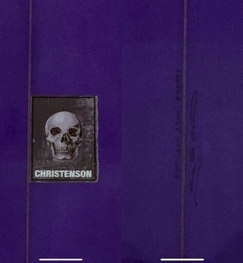 早いもの勝ち！！！超レア　パープル　ティントパフ光沢仕上げ！！★新品未使用★CHRISTENSON Fish クリステンソン　フィッシ