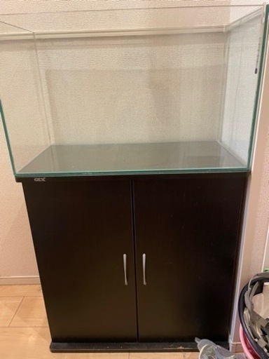 (取引中)熱帯魚　アクアリウム　GEX水槽　水槽台　６０cm