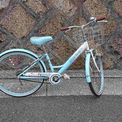 自転車　女の子用　２４インチ