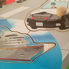 乗り物パズルの画像