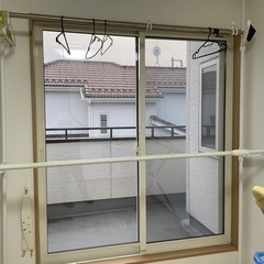 突っ張り式室内物干し（2本組）今日限定