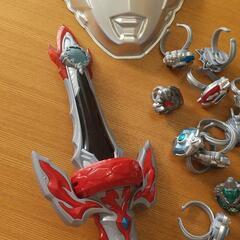 【箱つきほぼ新品】ウルトラマンタイガグッズ おまけ付きの画像