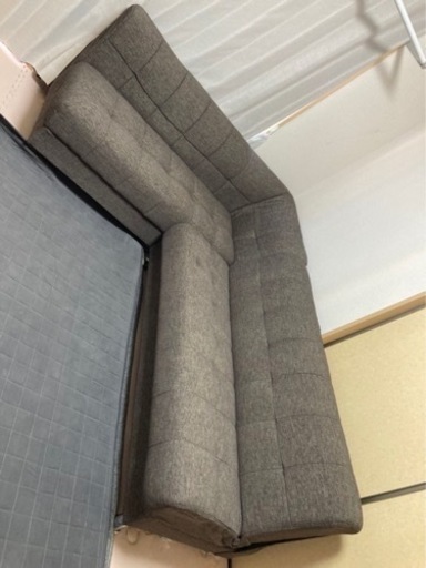 【決定しました】ニトリ　ソファベッド　L字コーナー　収納付き