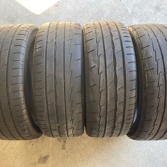 タイヤあげます。　195/45R17 ポテンザ　RE003 4本...