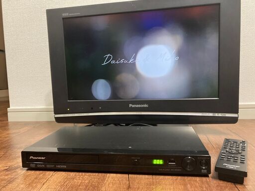 Panasonic デジタルハイビジョン液晶テレビ TH-20LX80 20V型＆ DVDプレイヤー