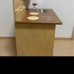 ウディプッティおままごとキッチンの画像
