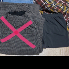 ボトムス7点（パンツ×6・スカート ×1）の画像