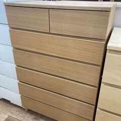 無印良品 タモ材6段チェスト 無印良品 タモ材6段チェスト