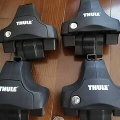 THULE 鍵付き　フット754とキット1545　中古です、バー...