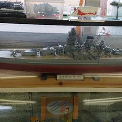 戦艦大和 模型 ケース付き 