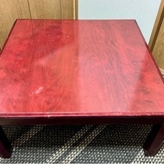 コタツ差し上げます。縦80cm × 横80cm ×高さ 36cm