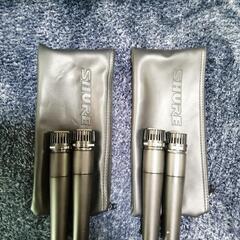 SHURE SM57　4本の画像