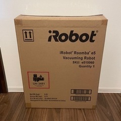 IROBOT ルンバ E5 ロボット掃除機 WiFi アプリ管...