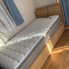 シングルベッドマットレス付