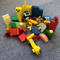 大きなレゴ LEGO 動物小人電車付き ⭐︎