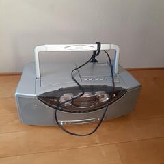 SHARP製　CDMDラジカセ