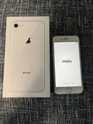 iPhone8 256GB simロック解除済　ケース付