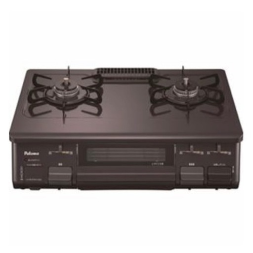 【美品‼️】パロマ 2017年製 LPガス(プロパン)用 ガステーブル 右強火/水無し片面焼きグリル