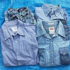 古着シャツ GAP、LEVIS その他 全部で500円