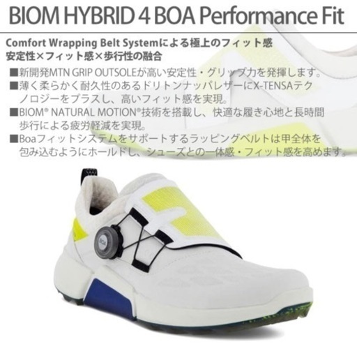 ecco GOLF シューズ 1回のみ使用 GORE-TEX 雨の日も使用可能