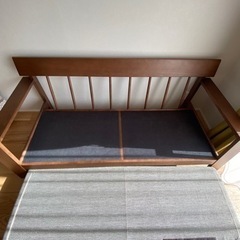 飛騨産業　3人掛けソファーの画像