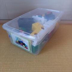 通信教育おもちゃブロックの画像